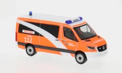Mercedes Sprinter 18 Bus FD, Berliner Feuerwehr/Notarzt, 1:87, Herpa
