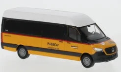 Mercedes Sprinter Bus LWB, 2018, PostAuto PubliCar (CH), 1:87, Busch