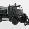 Mercedes Unimog U430, schwarz, 2013, 1:87, Busch