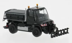 Mercedes Unimog U430, schwarz, 2013, 1:87, Busch