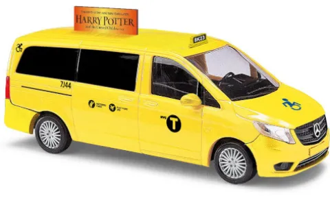 Mercedes Vito, 2014, Taxi (USA), 1:87, Busch