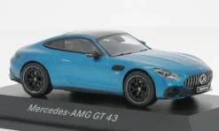 Mercedes AMG GT (C192), blau, 2003, 1:43, I-iScale