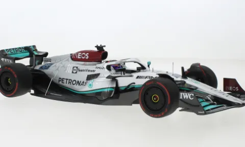 Mercedes AMG W13 E Performance, Formel 1, GP Spanien, 2022, Mercedes AMG Petronas Formula One Team, Petronas, #63, G.Russell, 1:18, Minichamps