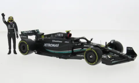 Mercedes AMG W14 E Performance, Formel 1, 2023, Mercedes AMG Petronas Formula One Team, Petronas, #44, L.Hamilton, 1:24, Bburago