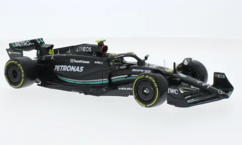 Mercedes AMG W14 E Performance, Formel 1, 2023, Mercedes AMG Petronas Formula One Team, Petronas, #44, L.Hamilton, 1:24, Bburago