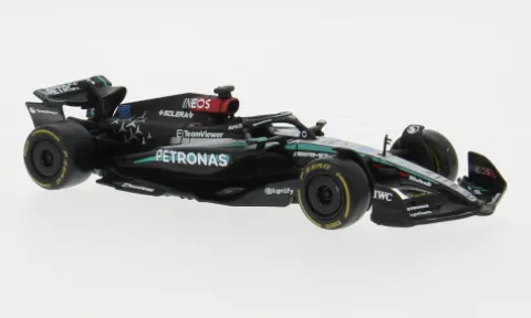 Mercedes AMG W15 E Performance, Formel 1, 2024, Mercedes AMG Petronas Formula One Team, Petronas, #63, G.Russell, 1:43, Bburago