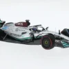 Mercedes AMG W13 E Performance, Formel 1, GP Ungarn, 2022, Mercedes AMG Petronas Formula One Team, Petronas, #63, G.Russell, 1:43, Minichamps