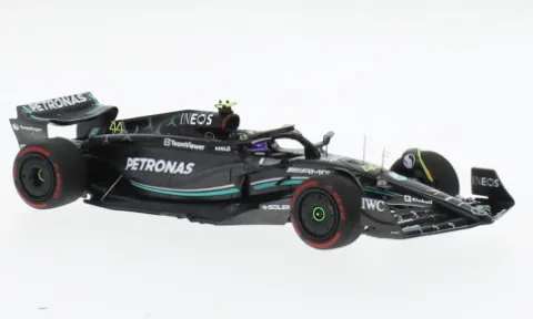 Mercedes AMG W14 E Performance, Formel 1, GP Australien, 2023, Mercedes AMG Petronas Formula One Team, Petronas, #44, L.Hamilton, 1:43, Minichamps