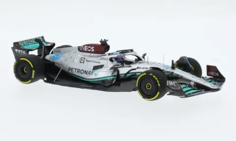 Mercedes AMG W13 E Performance, Formel 1, GP Ungarn, 2022, Mercedes AMG Petronas Formula One Team, Petronas, #63, G.Russell, 1:43, Minichamps