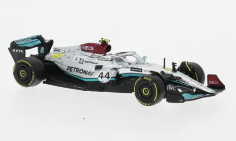 Mercedes AMG W13 E Performance, Formel 1, GP Belgien, 2022, Mercedes AMG Petronas Formula One Team, Petronas, #44, L.Hamilton, 1:64, Tarmac Works