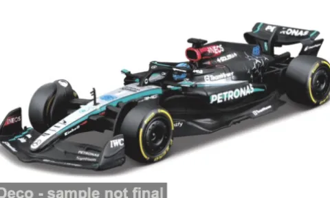 Mercedes AMG W15, Formel 1, 2024, #63, G.Russell, 1:24, Bburago