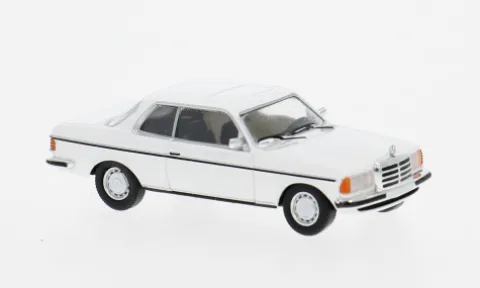 Mercedes C123 Coupe, weiss, 1977, 1:87, PCX87