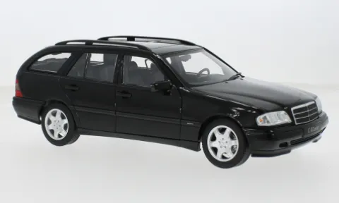 Mercedes C-Klasse T-Modell (S202), schwarz, 1997, 1:18, Norev