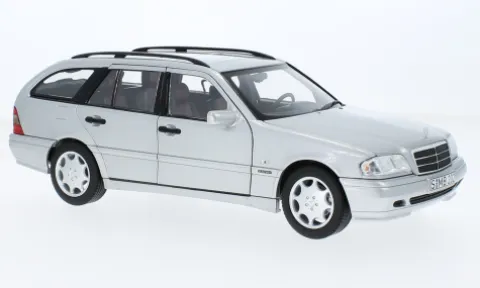 Mercedes C 200 T-Modell (S202), silber, 1997, 1:18, I-Norev