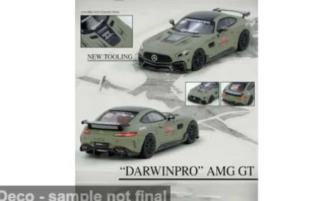 Mercedes Darwin Pro AMG GT, grau, 1:64, INNO64