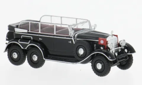 Mercedes G4, schwarz, 1938, 1:87, Brekina