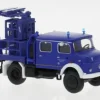Mercedes LA 911 Lichtmastwagen, 1966, THW Stuttgart, 1:87, Brekina