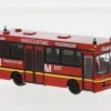 Mercedes O 402, 1985, Feuerwehr Flughafen München, 1:87, Brekina