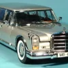 Mercedes 600 Pullman, silber, 1966, 1:18, Sun Star
