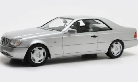 Mercedes 600 SEC (C140), silber, 1992, 1:18, Cult Scale Models