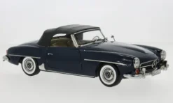 Mercedes 190 SL, dunkelblau, 1957, 1:18, Norev