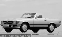 Mercedes 450 SL (R 107), silber, 1985, 1:18, I-Norev