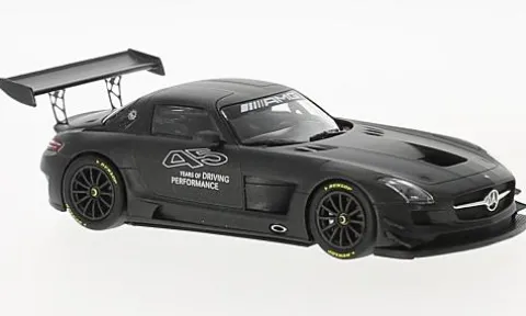Mercedes SLS AMG GT3 (C197), dunkelanthrazit/Dekor, 2012, 1:43, I-Minichamps