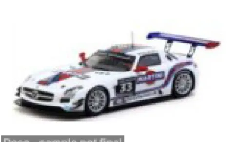 Mercedes SLS AMG GT3, Zandvoort, 2014, #33, M.Schurti, 1:64, Tarmac Works
