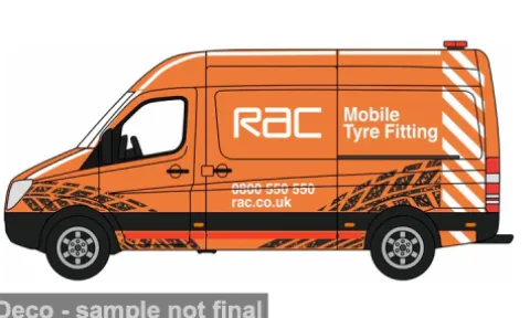Mercedes Sprinter, RAC, 1:76, Oxford