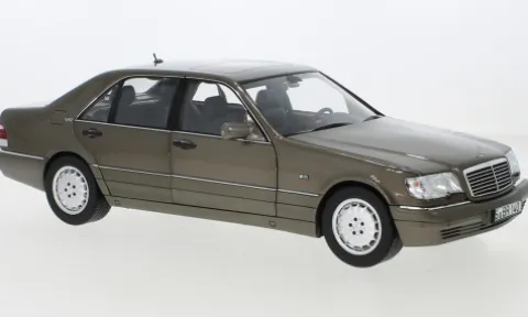 Mercedes S 600 (W140), braun, 1994, 1:18, I-Norev