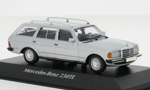 Mercedes 230TE (W123), silber, 1982, 1:43, Maxichamps