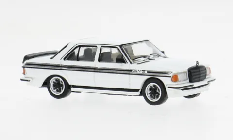 Mercedes W123 AMG, weiss, 1980, 1:87, PCX87
