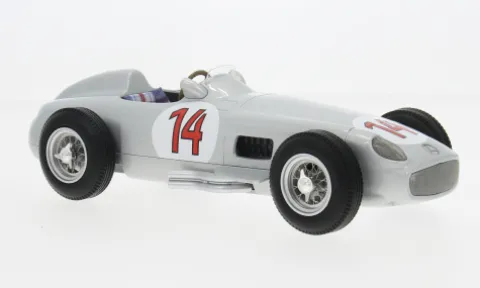 Mercedes W196, Formel 1, GP Belgien, 1955, #14, S.Moss, 1:18, Werk83