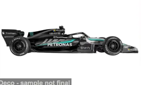 Mercedes W17, Formel 1, 2026, #63, G.Russell, 1:64, Bburago