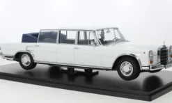 Mercedes 600 (W100) Landaulet, weiss/blau, 1964, 1:18, KK Scale