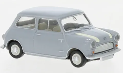 Mini Austin 7, grau, 1959, 1:87, Wiking