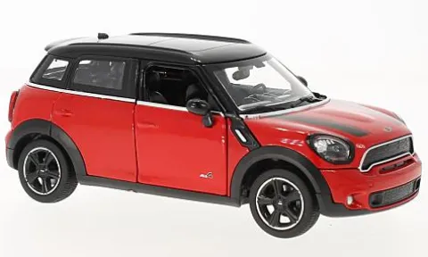 Mini Cooper S Countryman (R60), rot/schwarz, 1:24, Rastar