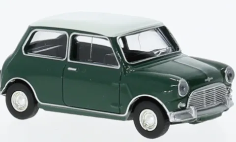 Mini Cooper S, grün/weiss, 1964, 1:64, Norev