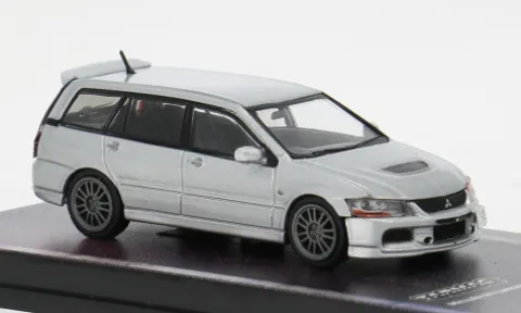 Mitsubishi Lancer Evolution Wagon, silber, 1:64, Tarmac Works