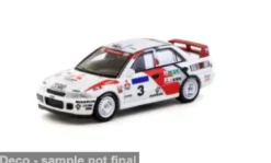 Mitsubishi Lancer Evolution II, Rally Hong Kong-Peking, 1994, #3, K.Eriksson/S.Parmander, 1:64, Tarmac Works