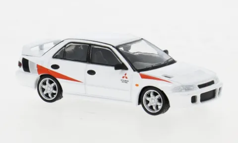 Mitsubishi Lancer RS Evolution, weiss, 1:64, Tarmac Works