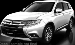 Mitsubishi Outlander, weiss, 2018, 1:43, Vitesse