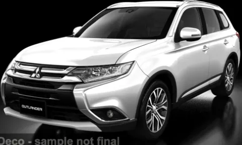 Mitsubishi Outlander, weiss, 2018, 1:43, Vitesse