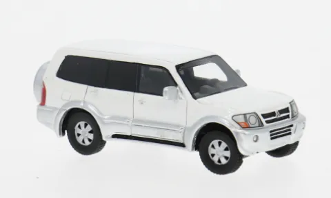 Mitsubishi Pajero, weiss, 2003, 1:87, BoS-Models