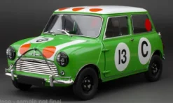 Morris Mini Cooper S, Gallaher 500, 1966, #13, R.Aaltonen/B.Holden, 1:12, Sun Star