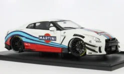 Nissan GT-R, Martini, 1:18, Solido