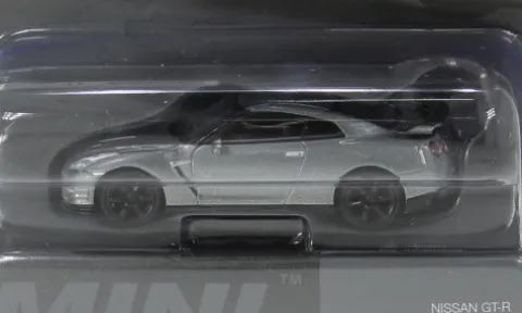 Nissan GTR R-35, dunkelgrau, 2013, 1:64, Mini GT