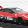 Nissan 35GT-RR LB-Silhouette Works GT, rot/schwarz, 1:43, TrueScale Miniatures