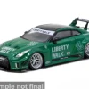 Nissan GT-R (R35) LB Works, grün, 2026, 1:64, Tarmac Works