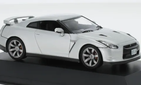 Nissan GT-R (R35), silber, 2008, 1:43, First 43 Models